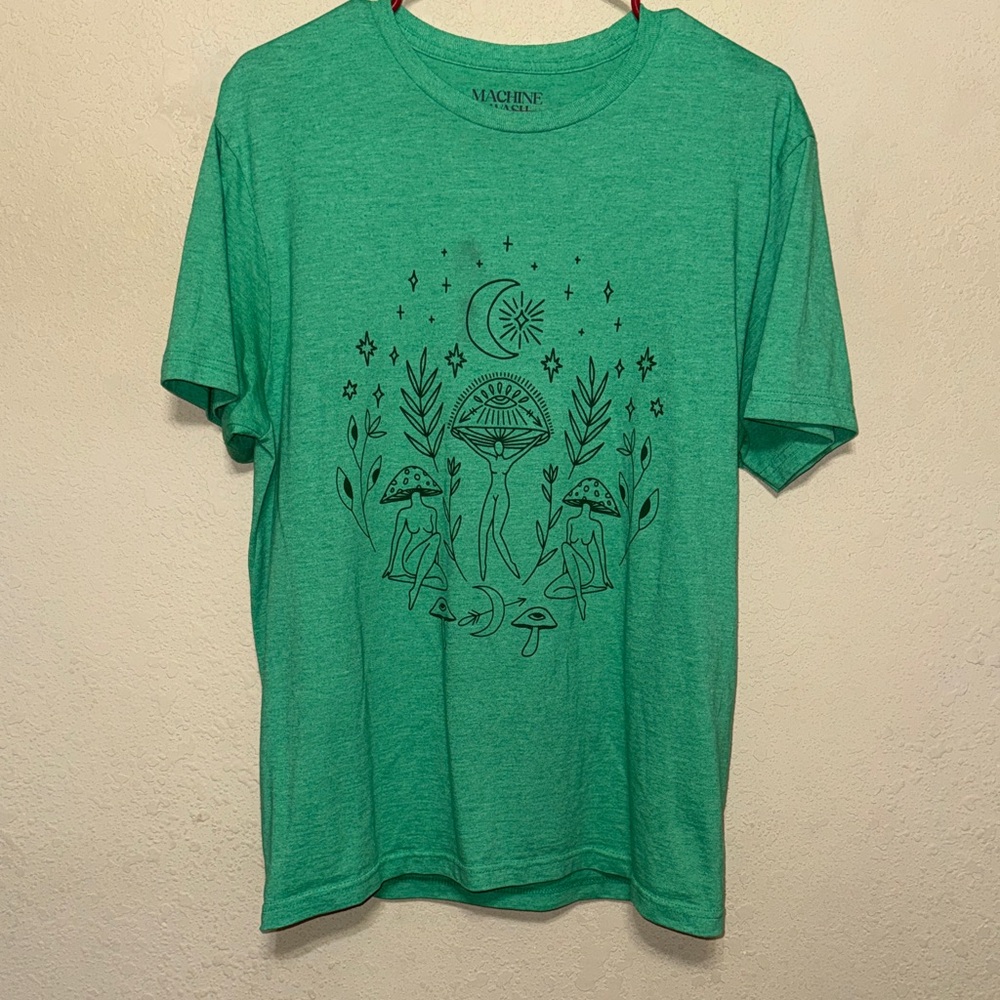 Machine by Earthbound Emerald Graphic women’s Tee